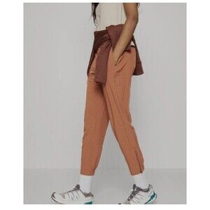 Athleta Brooklyn Heights High Rise Jogger Sequoia Brown Size 0 NWOT